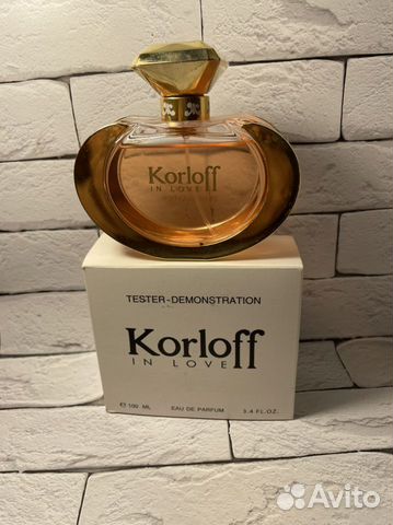 Korloff in love тестер объявление продам
