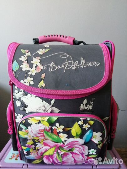 Рюкзак школьный для девочки 1 класс