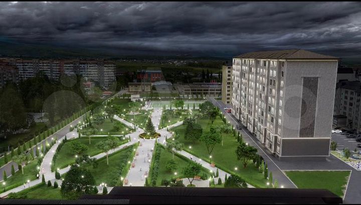 1-к. квартира, 50,4 м², 1/10 эт.