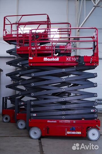 Подъемник ножничный самоходный Mantall XE-160W