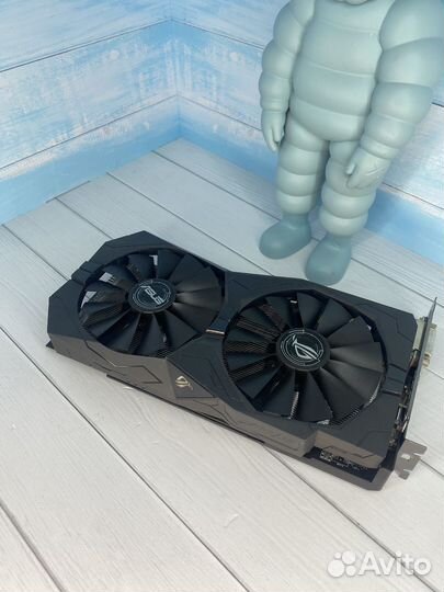 Видеокарта Asus Rog Strix RX 570 8gb