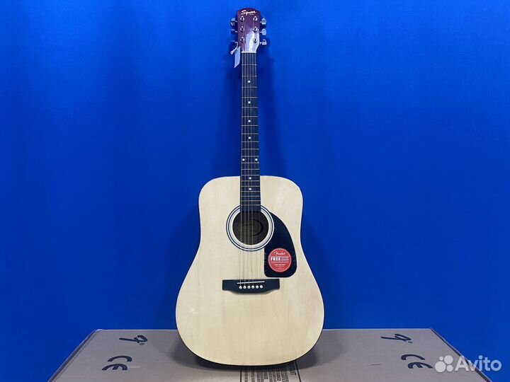 Акустическая гитара fender новая