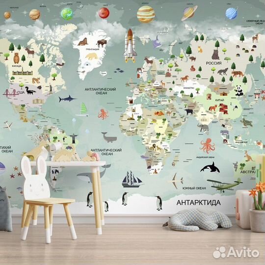 Детские фотообои 