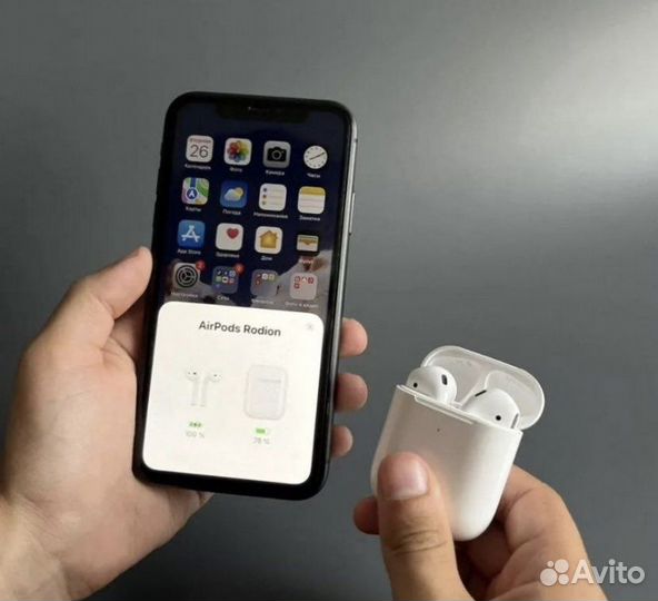 Airpods 2 premium (700+ отзывов)