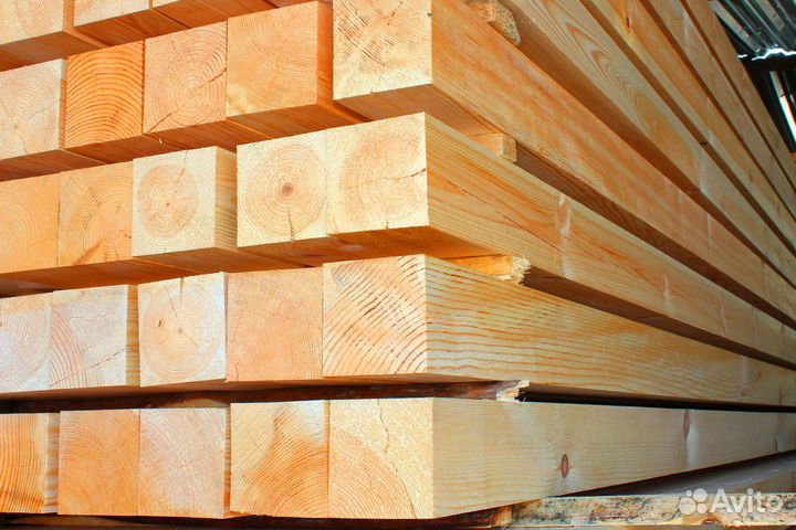 Брус лиственница строганный 140х190х6000мм, достав