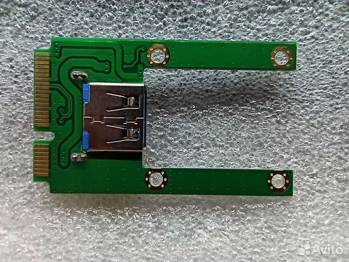 Mini pci-e на USB 3.0 1U-N01 адаптер