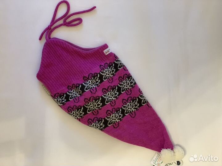 Шапка kerry finland с завязками новая шерсть