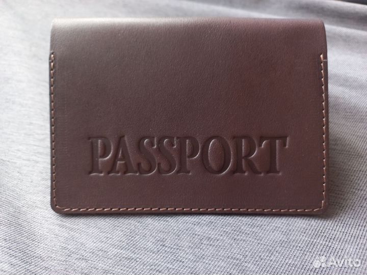 Кожаная обложка на паспорт 10 шт.одним лотом