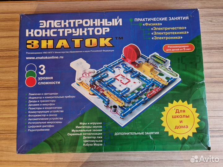 Конструктор обучающий электронный знаток