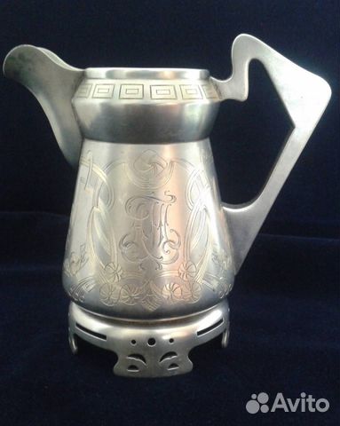 Серебряный молочник, 84 проба