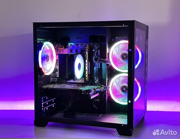 Игровой пк Core i3*10100F/RTX2060 (новый)