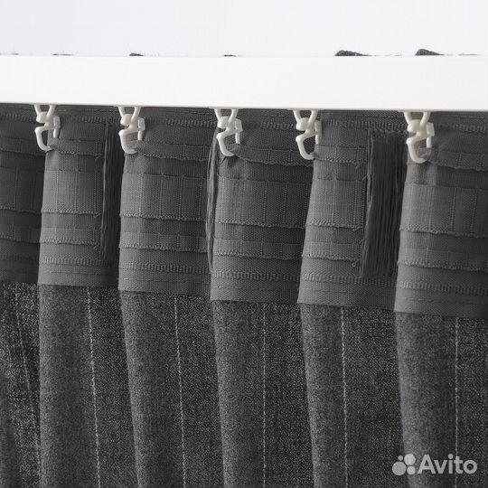Плотные шторы IKEA Mildrun 145x300