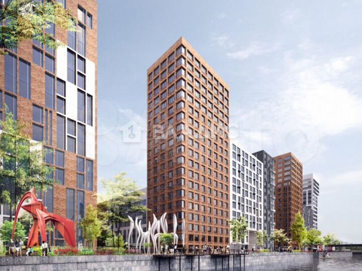 2-к. квартира, 70,4 м², 14/20 эт.