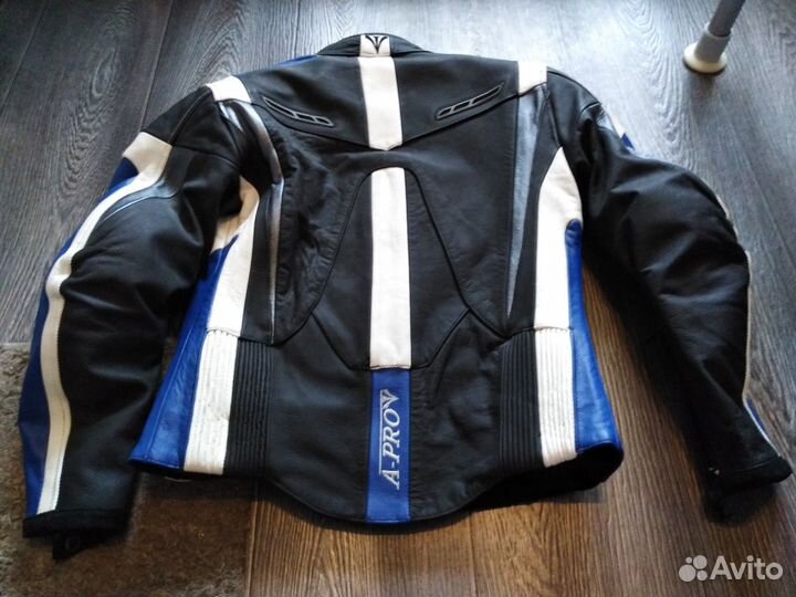 Кожаная мотокуртка A-Pro Arrow Leather Jacket Blac