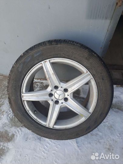 Колеса на mercedes r18