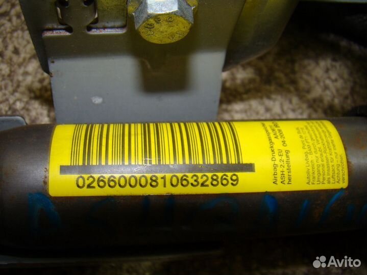 Подушка безопасности боковая Nissan Qashqai (J10)