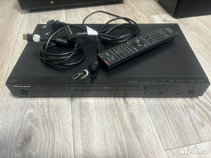 Домашний кинотеатр pioneer 5.1 с сабвуфером и DVD