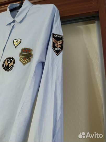 Рубашка женская Zara р.48-50