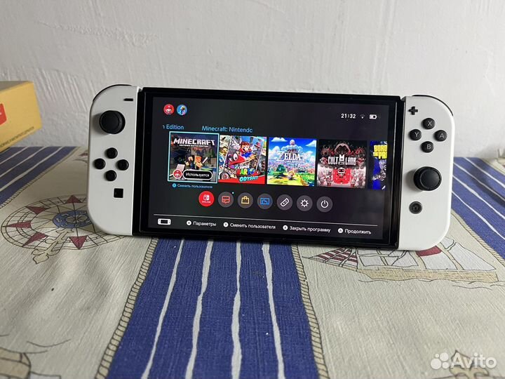 Nintendo switch oled прошитая