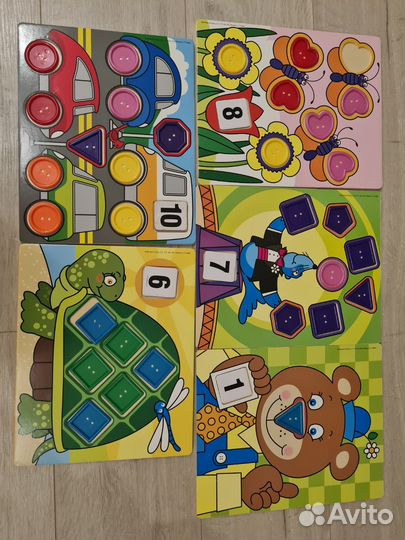 Развивающая игра Пуговки по числам Melissa&Doug