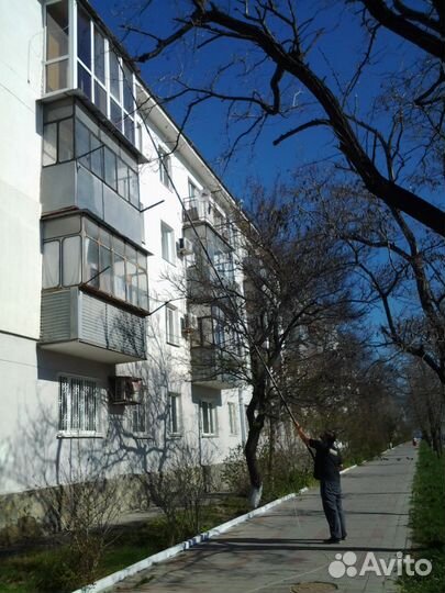 Мойка фасадов, мойка окон (до 19 м. без автовышки)