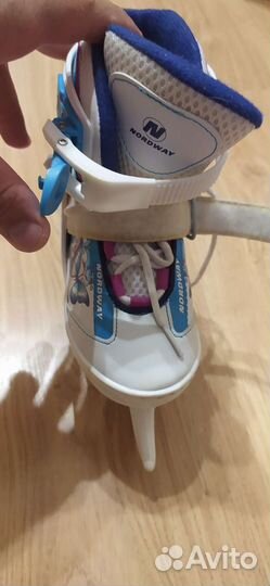 Коньки детские раздвижные 26-30