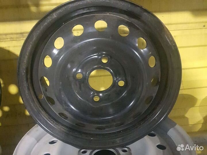 Диск R 13х5 4х100 D56.6 ET49 Дэу Nexia черный