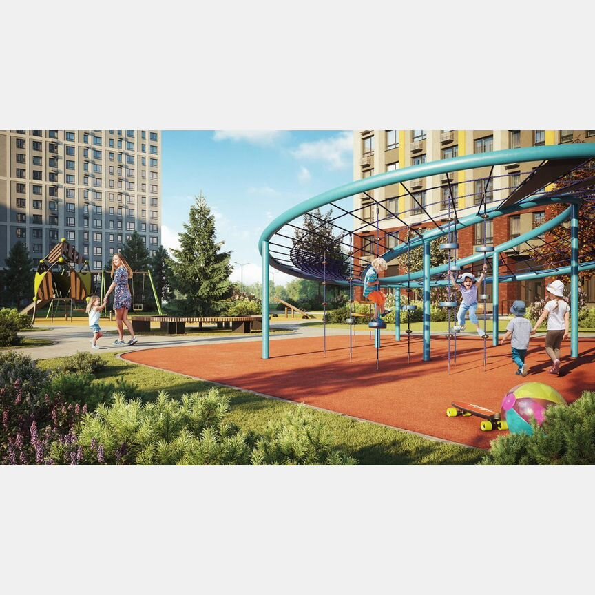 1-к. квартира, 36,6 м², 23/24 эт.