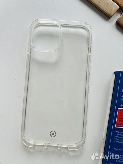 Стекло remax + чехол 12 Pro Max