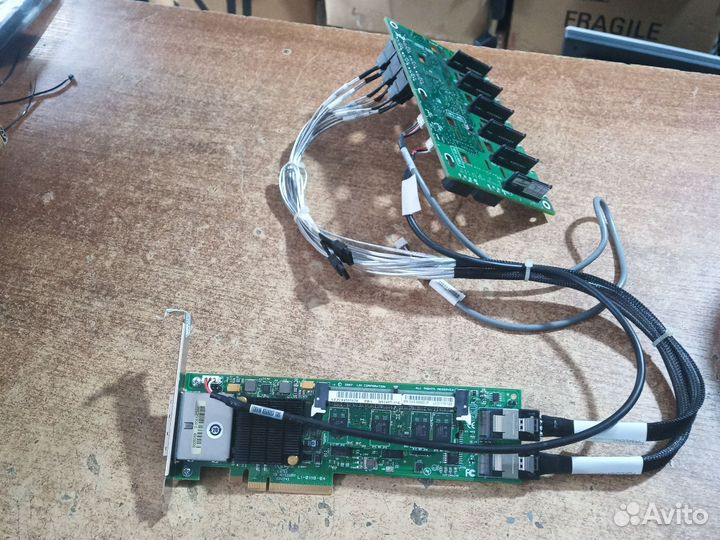 Контроллер srcsasjv Intel raid Controller PCI-Ex8