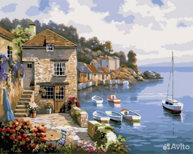 Картина по номерам новая