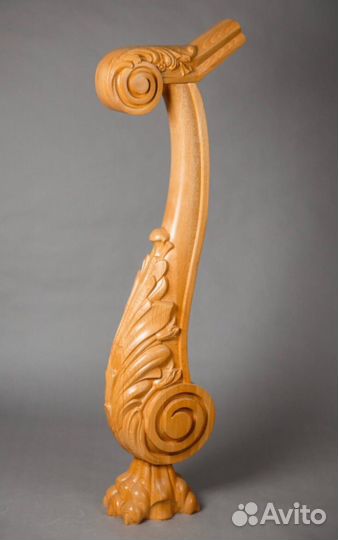 Резной столб для лестницы Самара