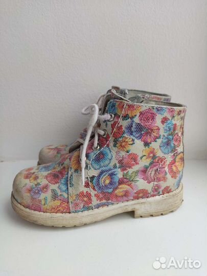 Ботинки демисезонные для девочки 26 размер