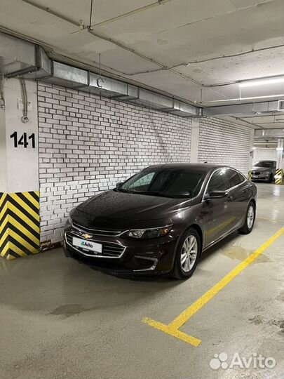 Chevrolet Malibu 1.5 AT, 2016, 157 000 км