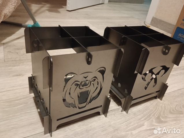 Походная кухня: печка щепочница