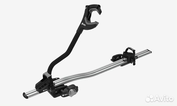 Велокрепление на крышу turtle серебристое