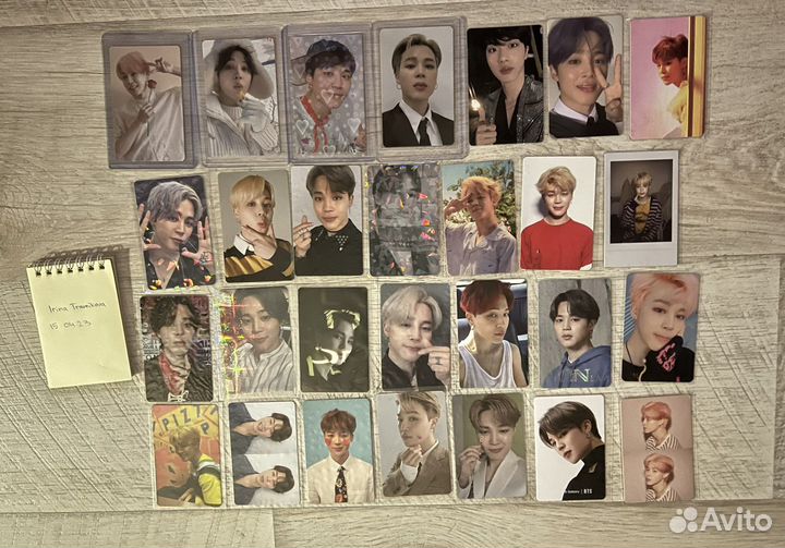 Оф карты bts Чимин