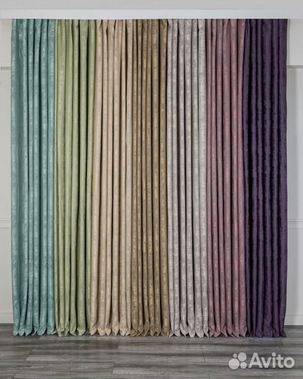 Мраморные шторы Зарина готовые