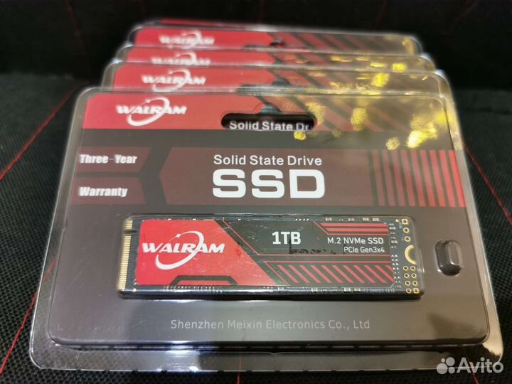 Ssd m2 новый 1tb nvme