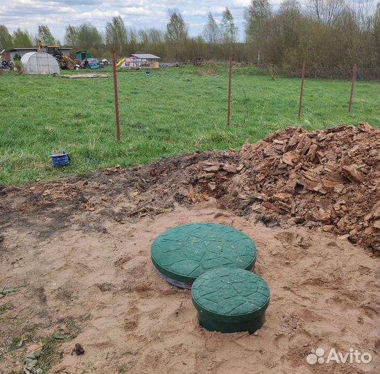 Установка септика под ключ