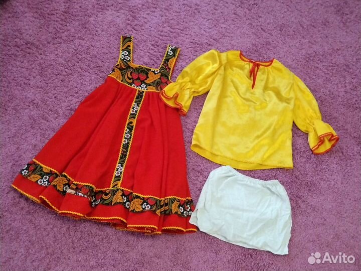 Платье народного танца