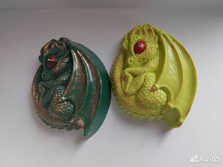 Мыло ручной работы дракон