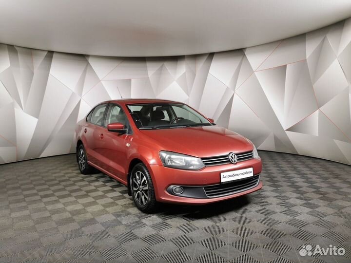 Volkswagen Polo 1.6 AT, 2012, 256 253 км
