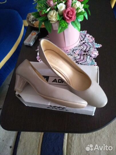 Туфли женские 40 размер натуральная кожа