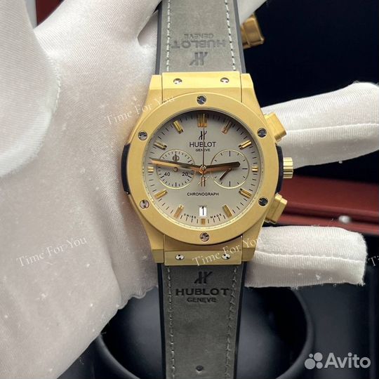 Роскошные серые часы Hublot с японским механизмом