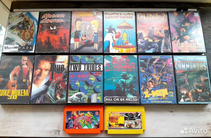 Игры Сега (Sega) и Денди (Dendy)