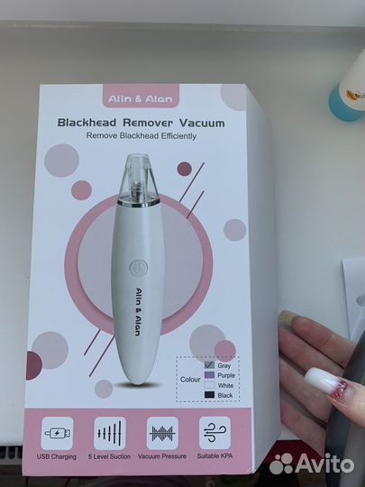 Вакуумный очиститель пор новый