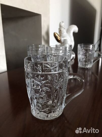 Хрустальные кружки времен СССР