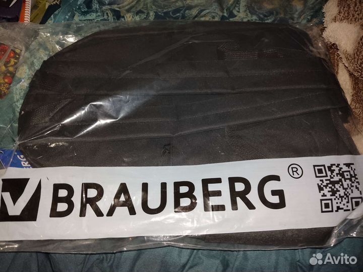 Новый чёрный рюкзак 42*28*14