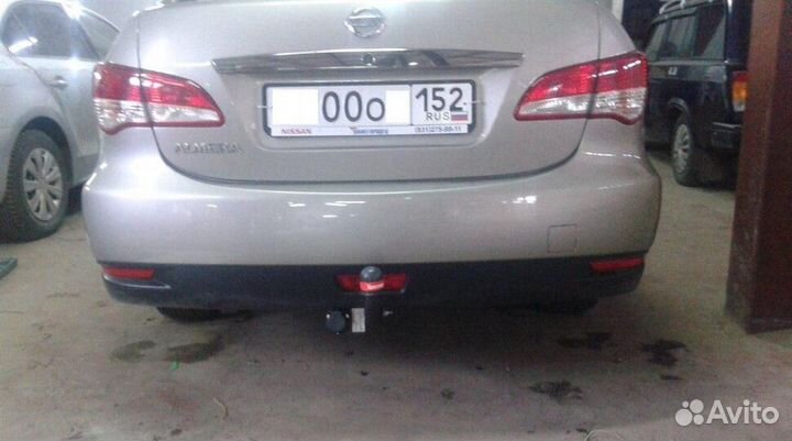 Фаркоп на Nissan Almera 2013-2018